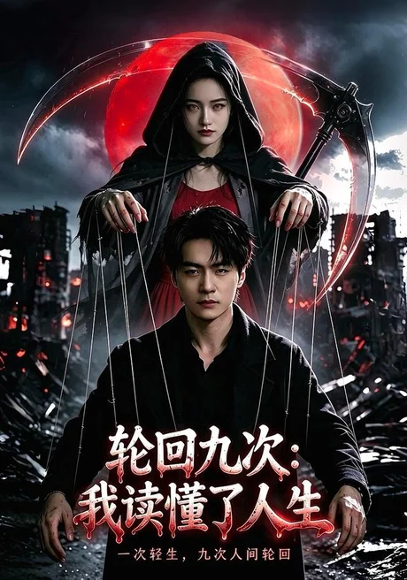 《轮回九次：我读懂了人生（60集）高哲＆李怡蓉（夸克网盘）》短剧封面