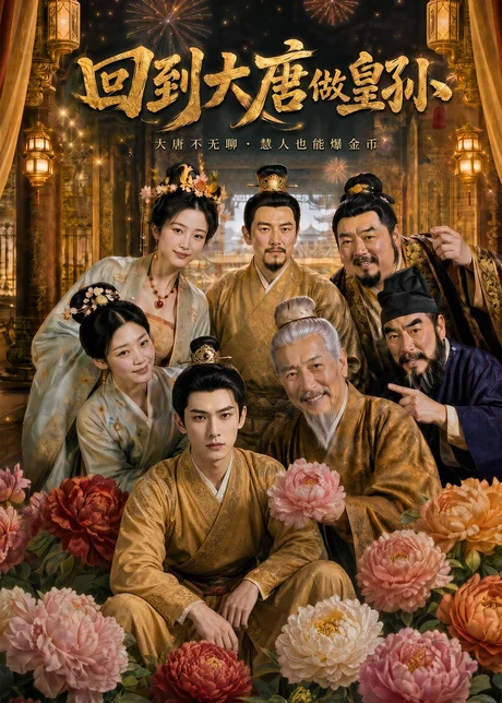 《回到大唐做皇孙（70集）（百度网盘）》短剧封面