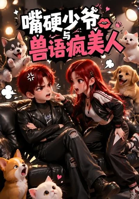 《嘴硬少爷与兽语疯美人（114集）（夸克网盘）》短剧封面