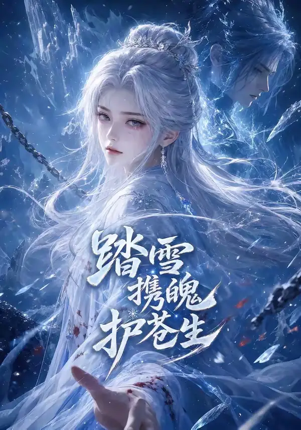 《踏雪携魄护苍生（73集）（夸克网盘）》短剧封面