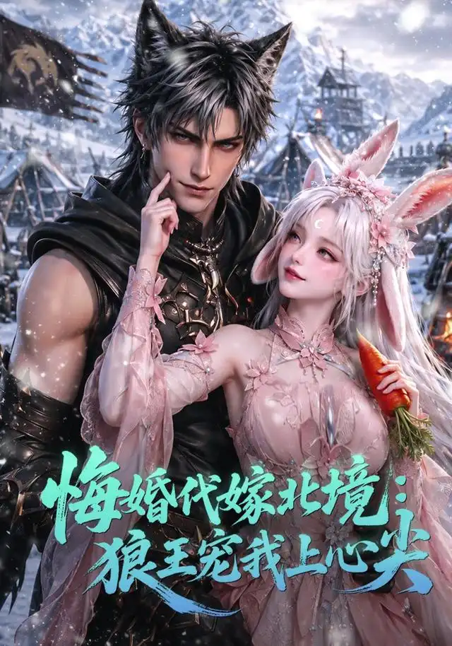 《悔婚代嫁北境：狼王宠我上心尖（87集）（夸克网盘）》短剧封面