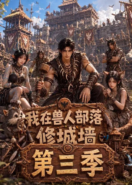 《我在兽人部落,修城墙第三季(101集)(百度网盘)》短剧封面