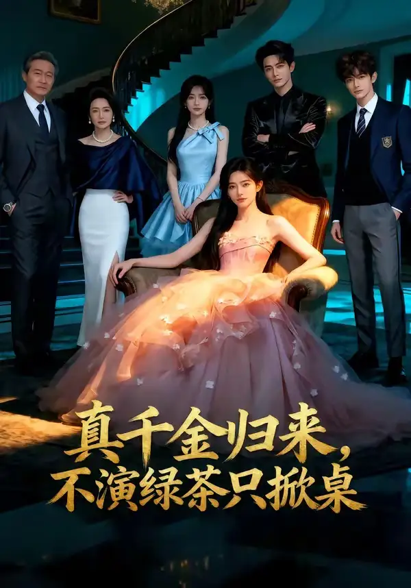 《真千金归来，不演绿茶只掀桌（33集）（夸克网盘）》短剧封面