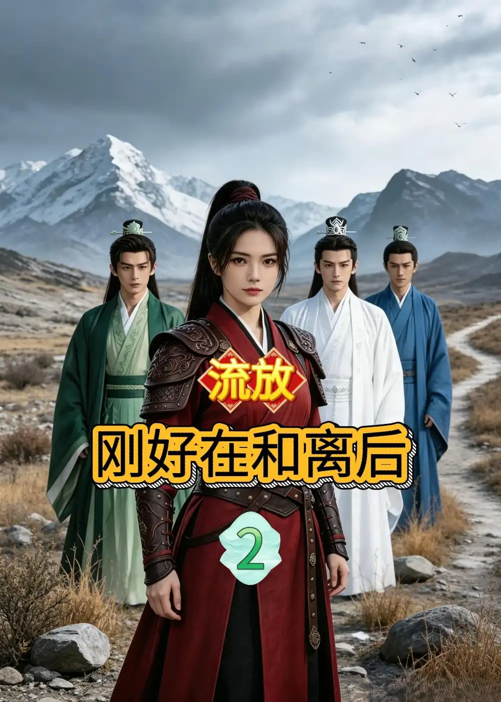 《流放刚好在和离后2(55集)AI短剧(夸克网盘)》短剧封面