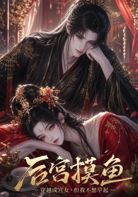 《后宫摸鱼穿越成宫女，但我不想早起（148集）（夸克网盘）》短剧封面