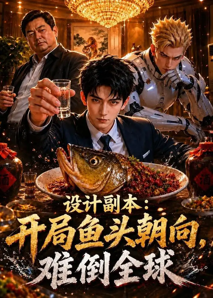 《设计副本：开局鱼头朝向，难倒全球（90集）（夸克网盘）》短剧封面