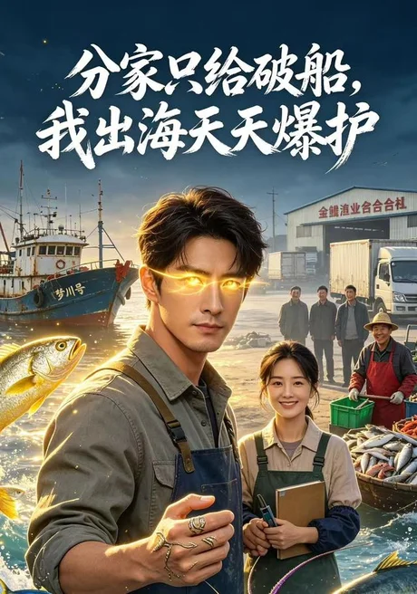 《分家只给破船，我出海天天爆护（111集）AI短剧（夸克网盘）》短剧封面