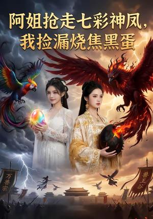 阿姐抢走七彩神凤，我捡漏烧焦黑蛋（42集）（夸克网盘）封面图 - 短剧短剧