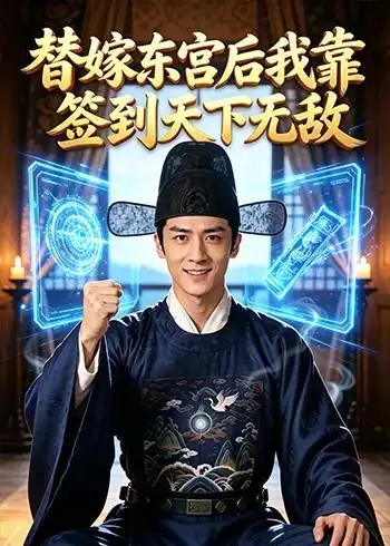 《替嫁东宫后我靠签到天下无敌（60集）AI短剧（夸克网盘）》短剧封面