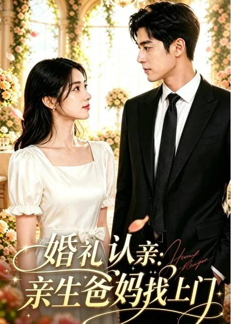 《婚礼认亲：亲生爸妈找上门（49集）AI短剧（百度网盘）》短剧封面