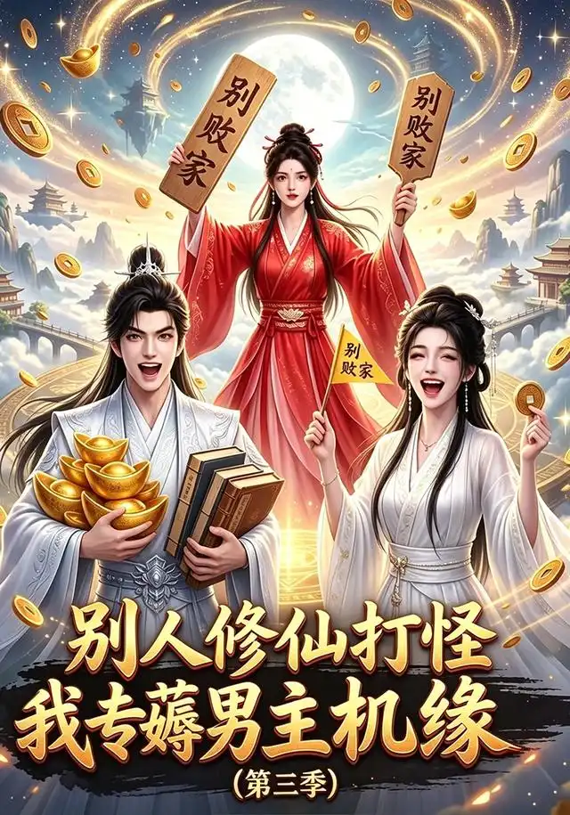 《别人修仙打怪我专薅男主机缘（第三季）（172集）（夸克网盘）》短剧封面