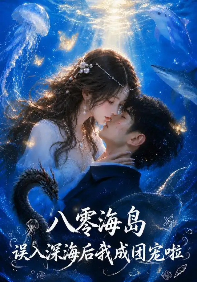 《八零海岛，误入深海后我成团宠啦（70集）（夸克网盘）》短剧封面