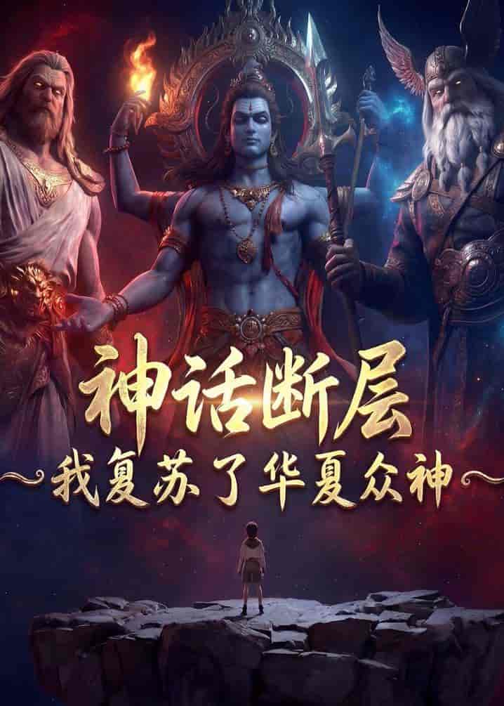 《神话断层：我复苏了华夏众神（77集）Ai短剧（百度网盘）》短剧封面