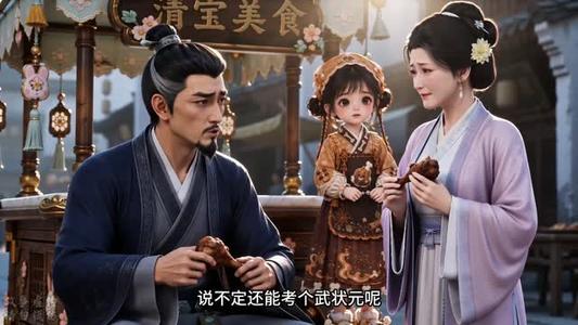 美食掌柜之清宝来啦 《美食掌柜之清宝来啦》短剧封面