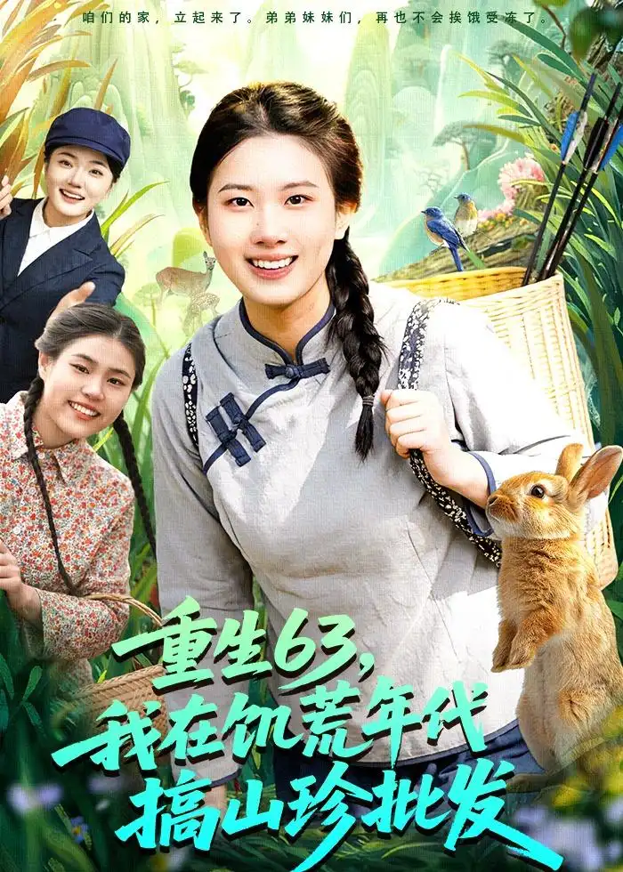 《重生63，我在饥荒年代搞山珍批发（75集）邢乐＆萧禾》短剧封面