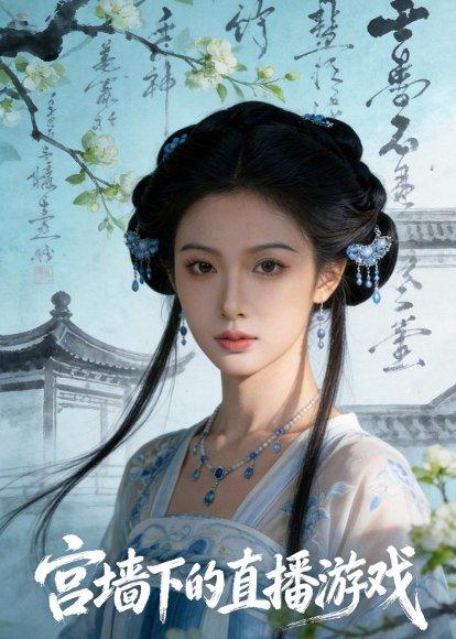 宫墙下的直播游戏（45集）Ai短剧（百度网盘）封面图 - 古装短剧