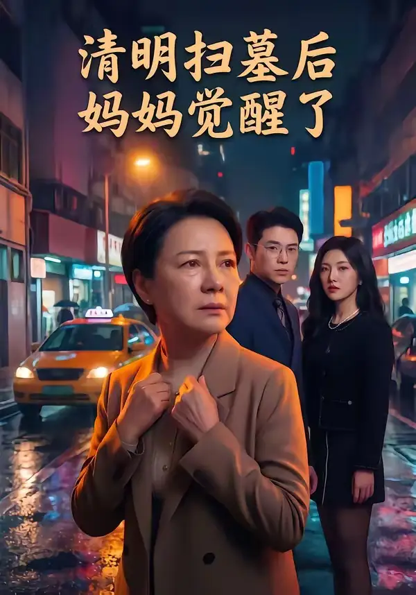 《清明扫墓后妈妈觉醒了（49集）（夸克网盘）》短剧封面