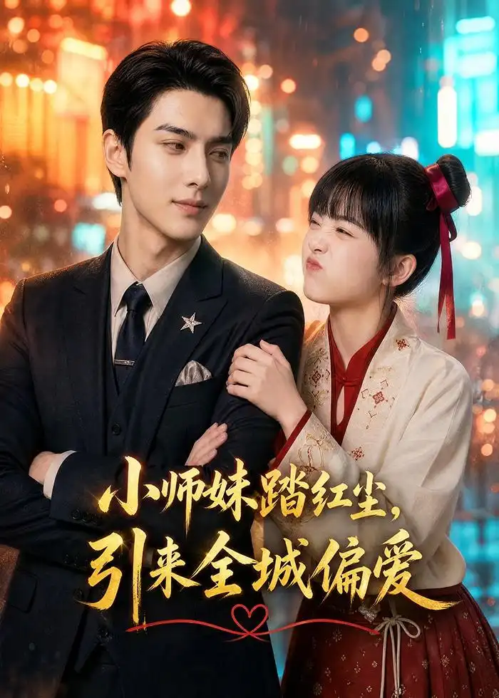 《小师妹踏红尘，引来全城偏爱（82集）（夸克网盘）》短剧封面