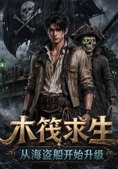 《木筏求生：从海盗船开始升级》短剧封面