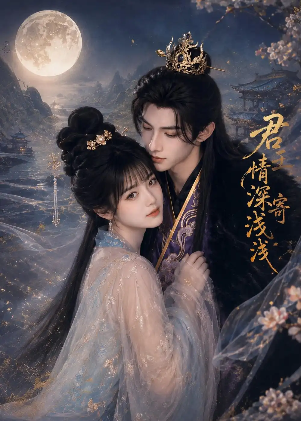 《君王情深寄浅浅（41集）（夸克网盘）》短剧封面