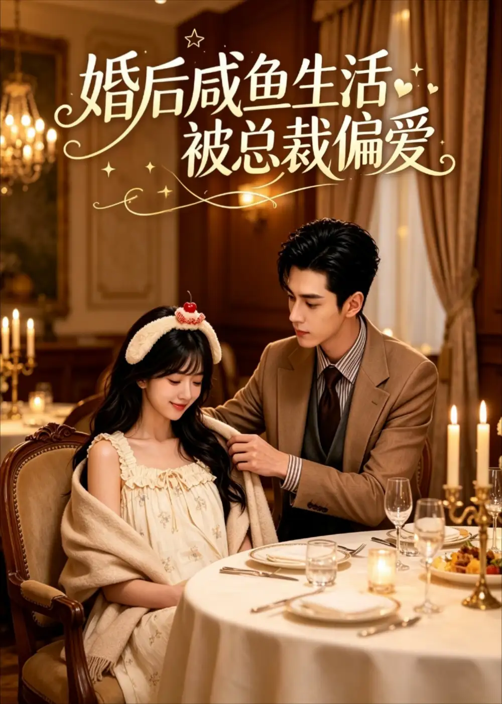 《婚后咸鱼生活被总裁偏爱（118集）（夸克网盘）》短剧封面