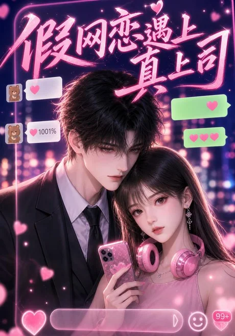 《假网恋遇上真上司(38集)(百度网盘)》短剧封面