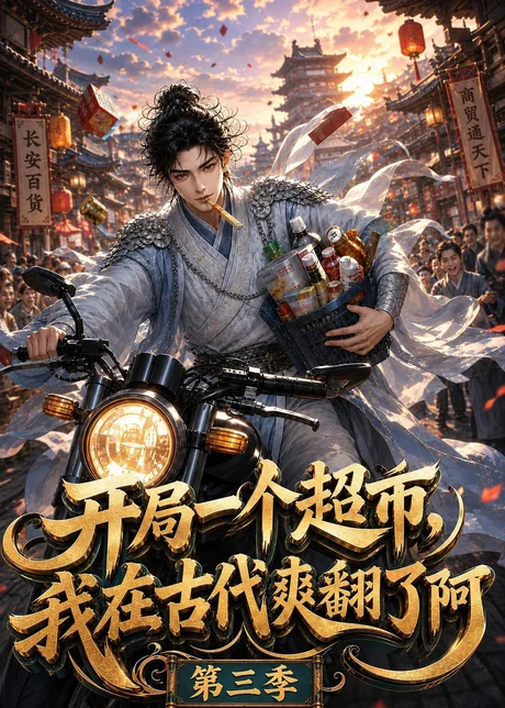 《开局一个超市，我在古代爽翻了第三季（125集）（百度网盘）》短剧封面