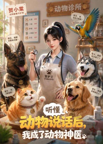 听懂动物说话后，我成了动物神医（47集）（百度网盘）封面