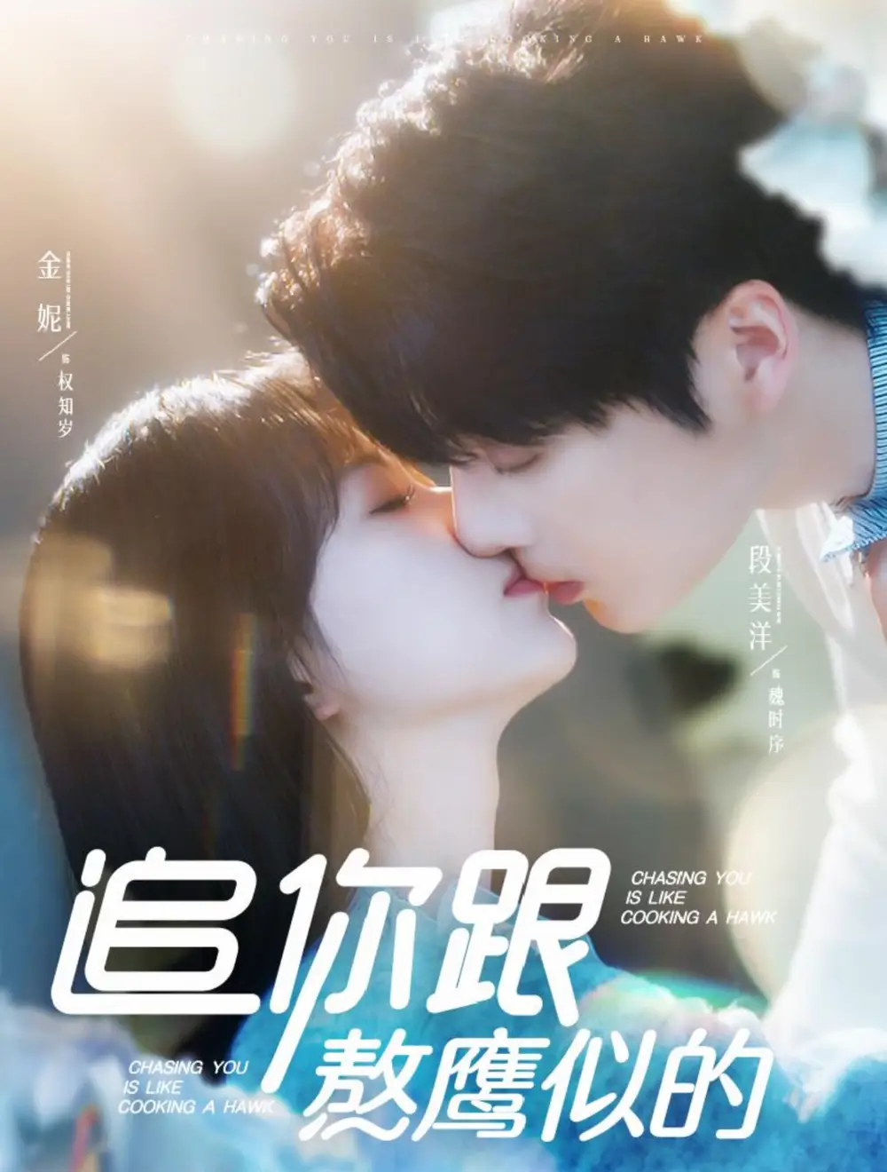 《追你跟熬鹰似的（95集）段美洋＆金妮（夸克网盘）》短剧封面