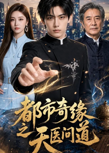 《都市奇缘之天医问道（128集）AI短剧（百度网盘）》短剧封面