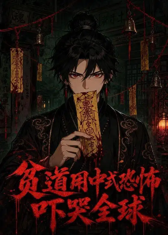 《贫道用中式恐怖吓哭全球（56集）动漫（夸克网盘）》短剧封面
