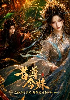《昔尊今姝之修为尽失后，师尊变成小师妹（67集）（夸克网盘）》短剧封面