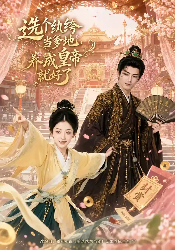 《选个纨绔当爹地，养成皇帝就好了（75集）（夸克网盘）》短剧封面