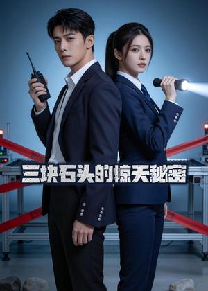三块石头的惊天秘密（40集）AI短剧（夸克网盘）封面图 - 悬疑短剧
