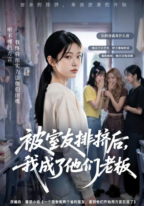 《被室友排挤后，我成了他们老板（60集）AI短剧（夸克网盘）》短剧封面