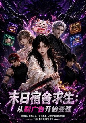 《末日宿舍求生：从刷广告开始变强（78集）（夸克网盘）》短剧封面