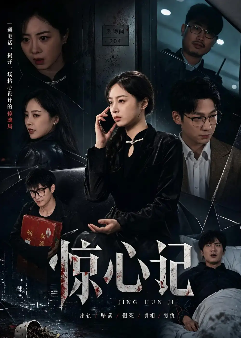 《惊心记（40集）陈家葆＆邓婧萱（夸克网盘）》短剧封面