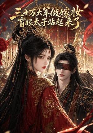 《三十万大军做嫁妆，盲眼太子站起来了（51集）（夸克网盘）》短剧封面
