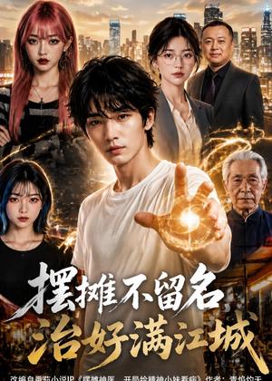 摆摊不留名，治好满江城（70集）AI短剧（夸克网盘）封面