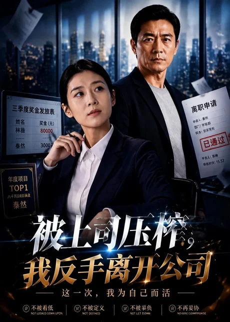 《被上司压榨？我反手离开公司（35集）（百度网盘）》短剧封面