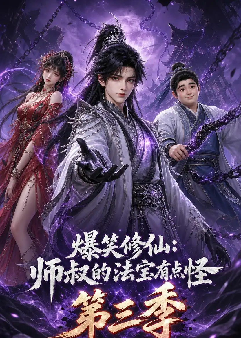 《爆笑修仙：师叔的法宝有点怪第三季（102集）（夸克网盘）》短剧封面