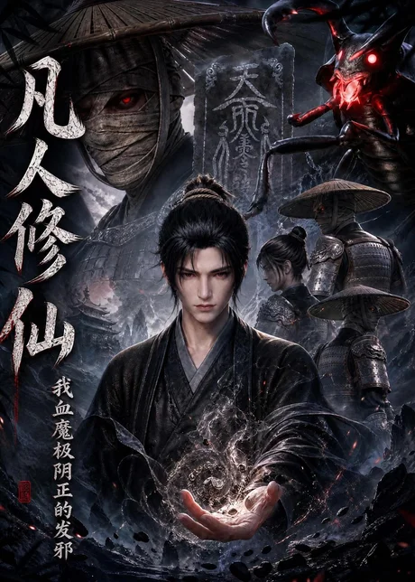 《凡人修仙，我血魔极阴正的发邪（102集）（百度网盘）》短剧封面