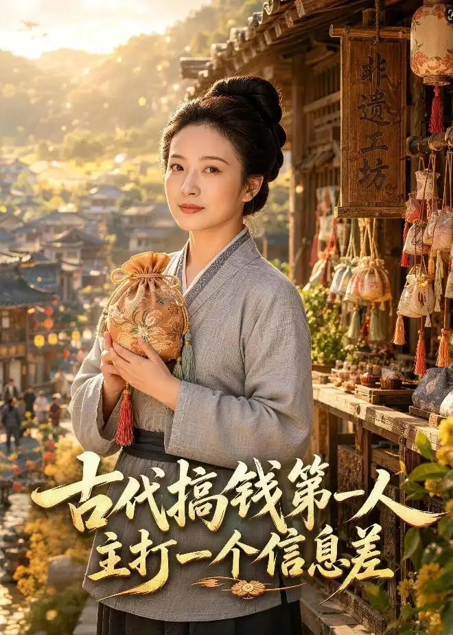 《古代搞钱第一人主打一个信息差（72集）（夸克网盘）》短剧封面