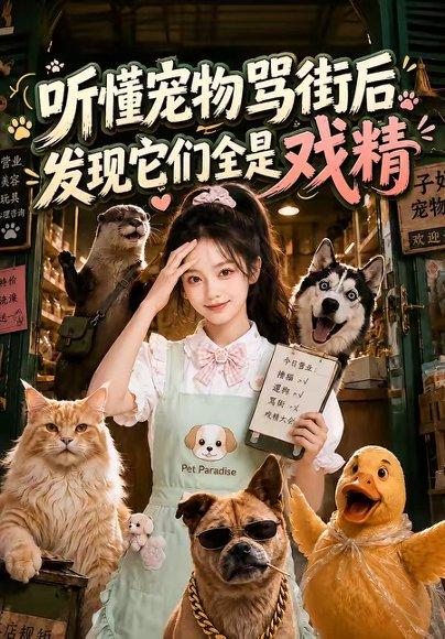 听懂宠物骂街后发现它们全是戏精 《听懂宠物骂街后发现它们全是戏精》短剧封面