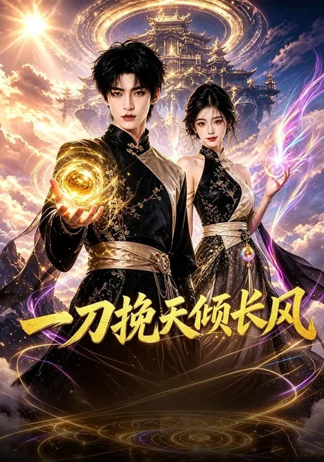 《一刀挽天倾长风（70集）（夸克网盘）》短剧封面
