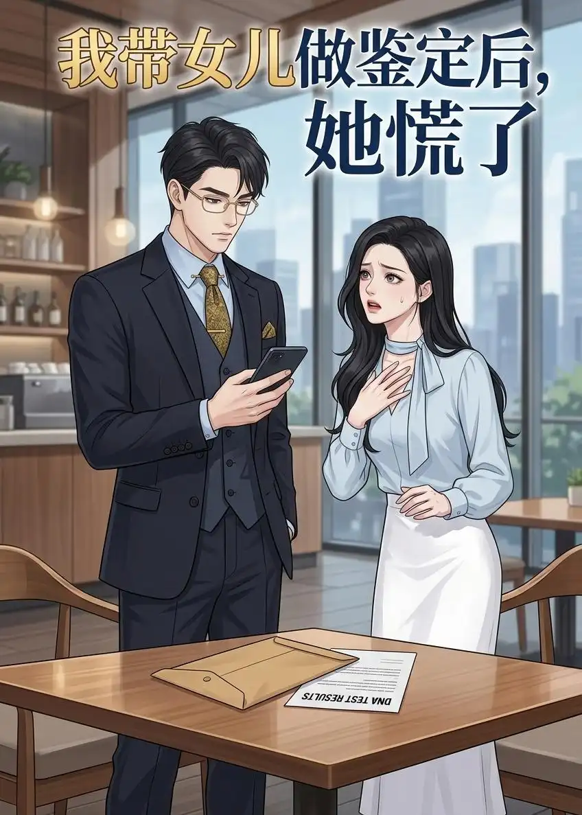 《我带女儿做鉴定后，她慌了（66集）动漫》短剧封面