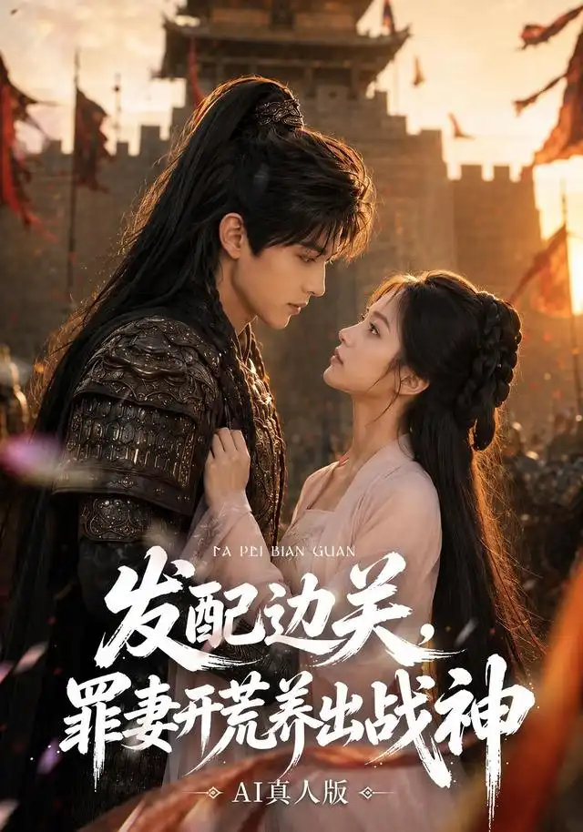《发配边关，罪妻开荒养出战神AI真人版（80集）（夸克网盘）》短剧封面