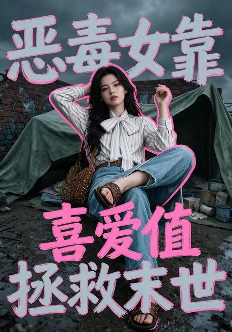 《恶毒女靠喜爱值拯救末世（42集）（夸克网盘）》短剧封面
