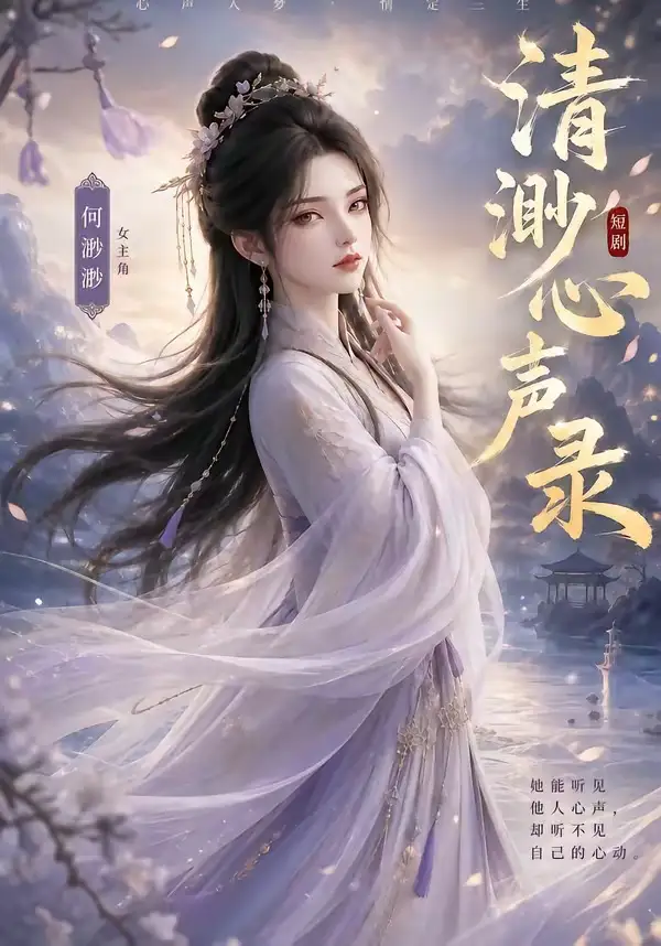 《清渺心声录(32集)AI短剧 (2026)》短剧封面