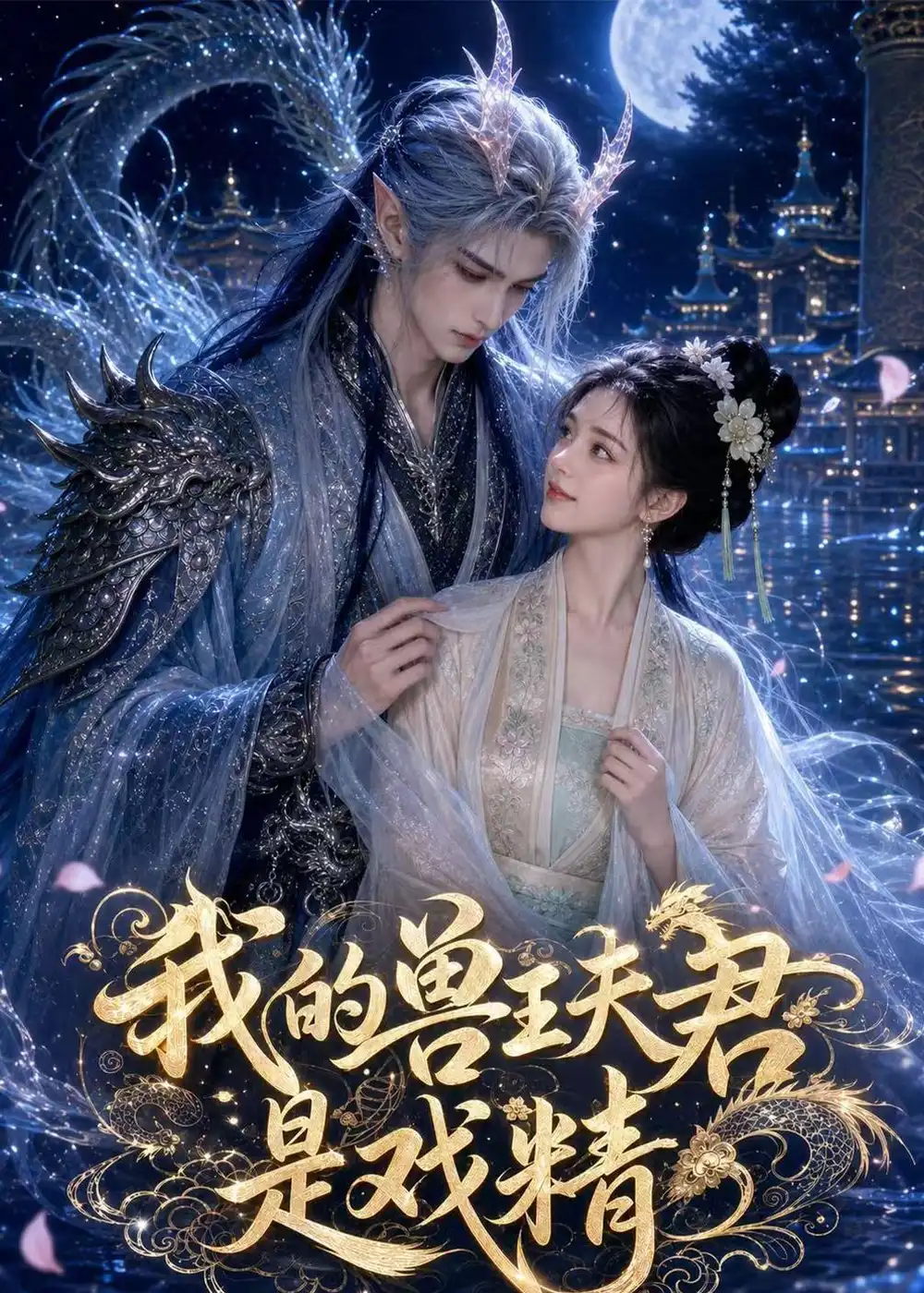 《我的兽王夫君是戏精（49集）（夸克网盘）》短剧封面